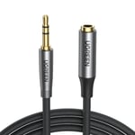 Ugreen AUX Kabel (3.5mm) Mini Jack 3m - Svart - TheMobileStore Ljudkablar