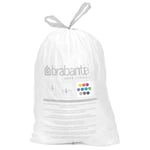 80 Genuine Brabantia Type G Size 23-30L 30L Litre Bin Liners Bags Plastic