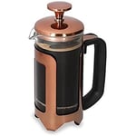 La Cafetière Roma Stainless Steel Cafetière, Three Cup, Copper, Gift Boxed