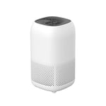 Amazon Basics Air Purifier, CADR 100 m³/h, Covers up to 12 m2 (129 ft2) Room, With True HEPA & Advance Activated Carbon Air Filters Removes 99.97% Pollen Allergies, Dust, Smoke, UK plug, White