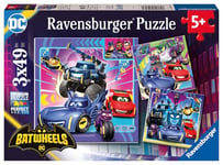 Ravensburger - Puzzle pour enfants - 3x49 pièces - Appel à tous les Batwheels ! - Dès 5 ans - Puzzle de qualité supérieure - 3 posters inclus - Batman - Fun & Aventure - 12001056