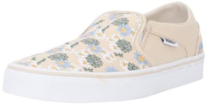 Vans Women's Asher Sneaker, Desert Floral Rainy Day, 4 UK