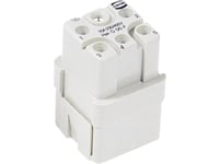 Harting 09 12 005 3101 Tilslutningsindsats Han® Q 5 + Pe Crimp 10 Stk