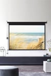 72" Electric Projector Screen with Remote Control