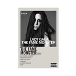 Lady Gaga The Fame Monster 90s Vintage Posters for Room Aesthetic Canvas Poster Wall Art Decor Print Picture Paintings for Living Room Bedroom Decoration 16×24inch(40×60cm) Unframe-style1