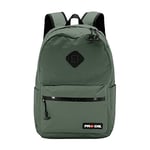 PRODG Khaki-Smart Backpack, Military Green, 15 x 30 x 44 cm, Capacity 19.5 L