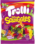 Trolli The Squiggles - Vingummi med Olika Söta och Sura Fruktsmaker 150g