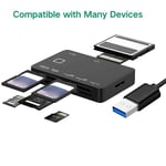 USB 3.0 Multifunction Card Reader /XD/MS//TF Memory Card 7 in 1 USB Card3002