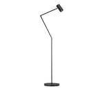 Örsjö Belysning - Minipoint Golvlampa med arm - Svart - Läslampor - Studio Construction & Bergboms - Svart