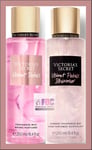 Victoria's Secret New! VELVET PETALS & Holiday Shimmer Fragrance Mists 2 x 250ml