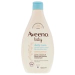 3 x Aveeno Baby Daily Care Gentle Bath & Wash 400ml