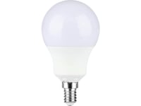 V-Tac 21114 Led (Rgb)-Lamp Eek F (A - G) E14 8.5 W = 60 W Varmhvid (Ø X H) 60 Mm X 108 Mm 1 Stk