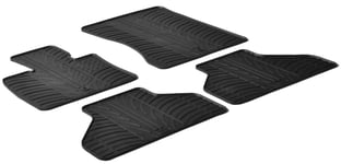 Gummimattor lampliga for BMW X5 20062012 TDesign 4delad monteringsklammor