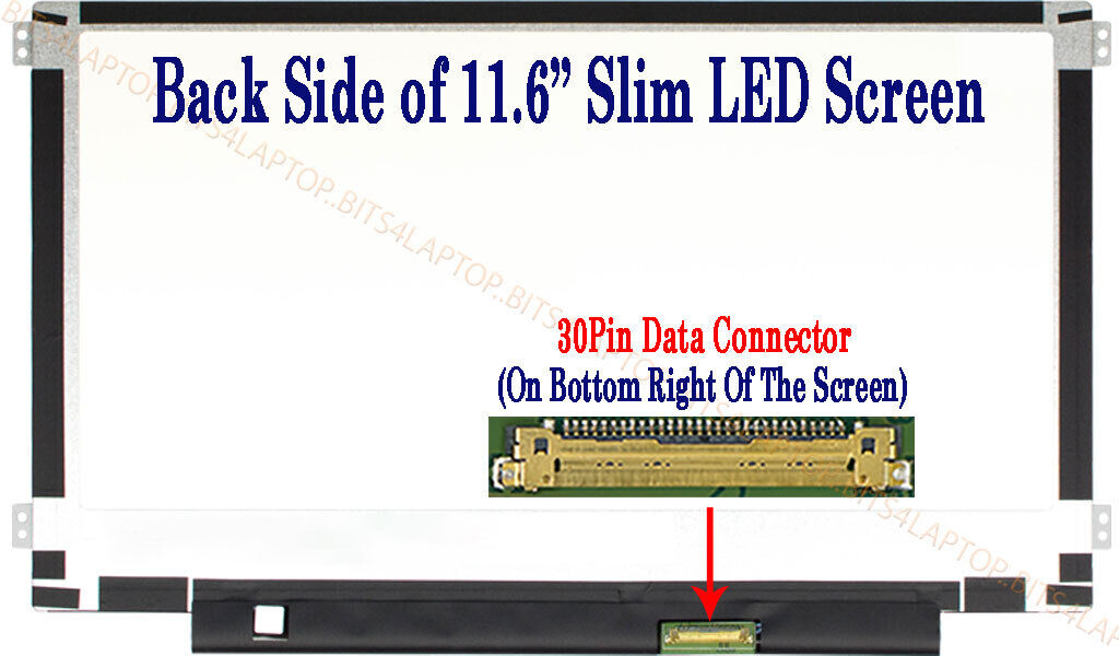 LCDBros KD116N29-30NK-A001 11.6" HD Laptop Screen Replacement (1366x768, 30 Pins)
