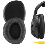 Geekria QuickFit Protein Leather Ear Pads for Sennheiser RS160, HDR160, RS170, HDR170, RS180, RS185 RS195 Headphones Earpads, Headset Ear Cushion Repair Parts (No Baseplates)