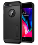 Spigen [Tough Armor 2 iPhone 8 Plus Case, iPhone 7 Plus Case Cover with Kickstand and Air Cushion Technology for iPhone 8 Plus (2017) iPhone 7 Plus (2016) - Black