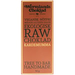 Wermlands Choklad Raw & Ekologisk Tree To Bar Choklad Kardemumma