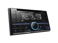 Kenwood Electronics DPX-7300DAB, Sort, 2 DIN, CD, AAC, FLAC, MP3, WAV, WMA, LCD, Tysk, Engelsk, Spansk, Fransk, Russisk