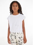 Calvin Klein Kids' Capped Sleeve Monogram T-Shirt