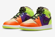 NIKE AIR JORDAN 1 MID SE (GS) SIZE UK 5.5 EUR 38.5 (FD8795 700)