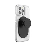 PopSockets: PopGrip for MagSafe - Expanding Phone Stand and Grip with a Swappable Top for Smartphones and Cases for iPhone 12 Series and Up - Black