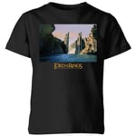 Lord Of The Rings Argonath Kids' T-Shirt - Black - 5-6 Years