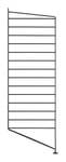 String Golvgavel 85x30 2-Pack - Svart
