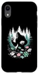 Coque pour iPhone XR Bigfoot Poker - Jeu de cartes amusant Sasquatch Lover