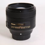 Nikon Used AF-S Nikkor 85mm f/1.8G Telephoto Prime Lens