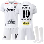2024-2025 Santos FC Barn Tröja med Strumpor Nr 10 Neymar 26
