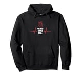 The Beat Goes On Heartbeat Heart Attack Surgery Survivor Pullover Hoodie