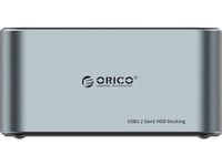 Orico Docking Station For 2.5&Quot  / 3.5&Quot  Hdd / Ssd, 5Gbps, Usb-C To Usb-C/A With Cloning Function (Black)