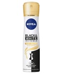 NIVEA Black & White Invisible Silky Smooth Anti-Perspirant Spray (6 x 150ml),...