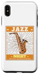 iPhone XS Max Jazz Night With Saxophone New Orleans NYC Musicians Band Case