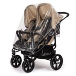 Side by Side Rain Cover Compatible with Babyzen - Fits All Models