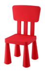Mueblear 90053 Chaise pour Enfant Plastique Bleu/Rouge 31 x 30 x 67 cm