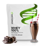Body Science 4 x Whey 100% Double Rich Chocolate - Proteinpulver chokolade
