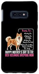 Coque pour Galaxy S10e Happy Mother's Day To The Best Islandic Sheepdog Mom