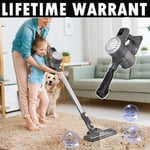 6 IN 1 Cordless Vacuum Cleaner Hoover Upright Lightweight Handheld Bagless Vac