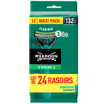 Rasoirs Flexible Confort Sensitive Wtreme 3 Wilkinson - Le Sachet De 24 Rasoirs