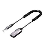 CM309 Bluetooth Audio adapter 5.0 USB AUX Black