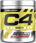 Cellucor C4 Original Pre Workout Supplement Fruit Punch 60 Serving - BB 9/5/2024