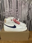 nike blazer mid 77 x denham adults unisex size uk7 eu 41 CU8054-100