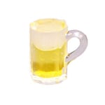 Melody Jane Dolls House Pint of Lager Glass Mug Ale Beer Miniature 1:12 Pub Bar Accessory