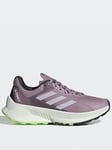 adidas Terrex Womens Trail Soulstride Flow Shoes - Purple/grey, Purple, Size 3.5, Women