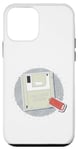 Coque pour iPhone 12 mini Une disquette qui contient une clé USB
