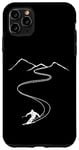 iPhone 11 Pro Max Skier Freerider for Skiing or Ski Touring Ski Lift Case