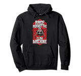 Rage Against the Claw Machine Crane Arcade Vending Game Pullover Hoodie