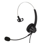 H360‑2.5 Business Headset 2.5mm Computer Headphones With HD Mic For Call Cen BGS