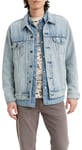 Levi's Men's New Relaxed Fit Trucker Jacket, Huron Waves, L